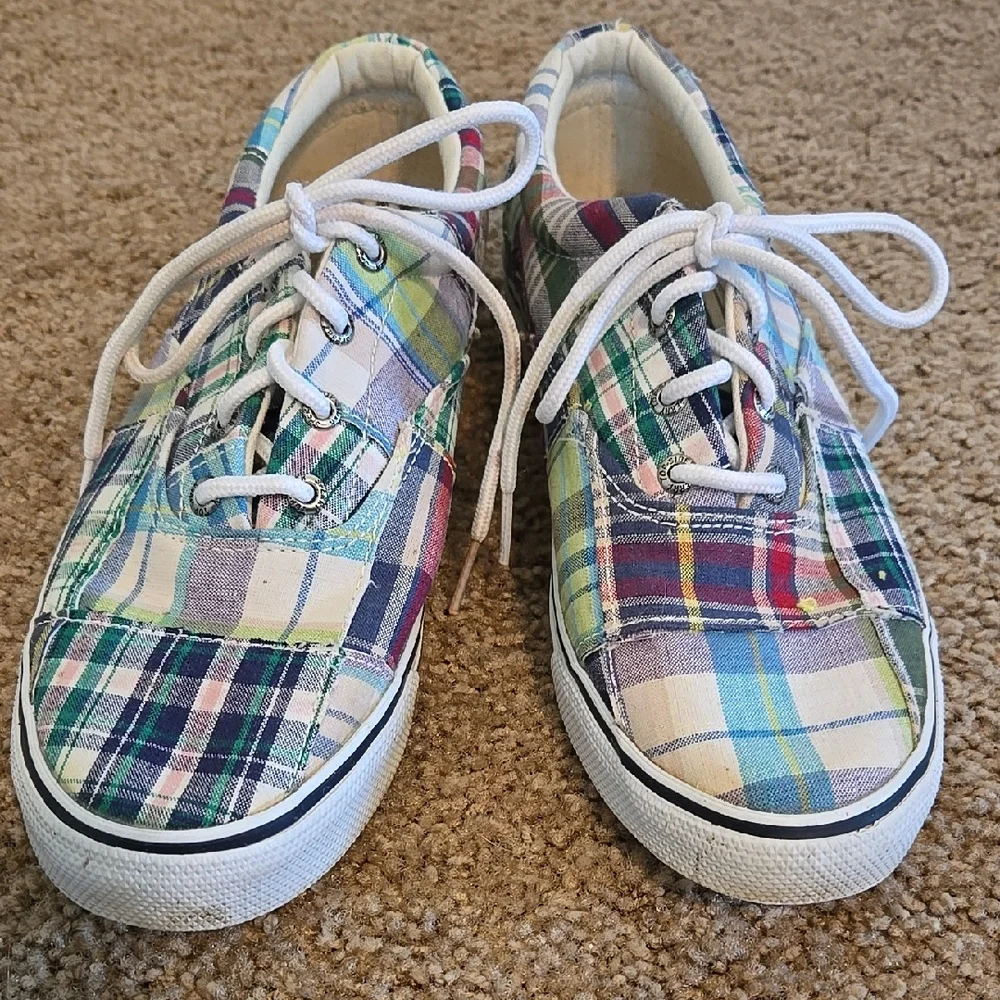 Plaid Sperry Top-Sider Women's 9M - Picture 1 of 7